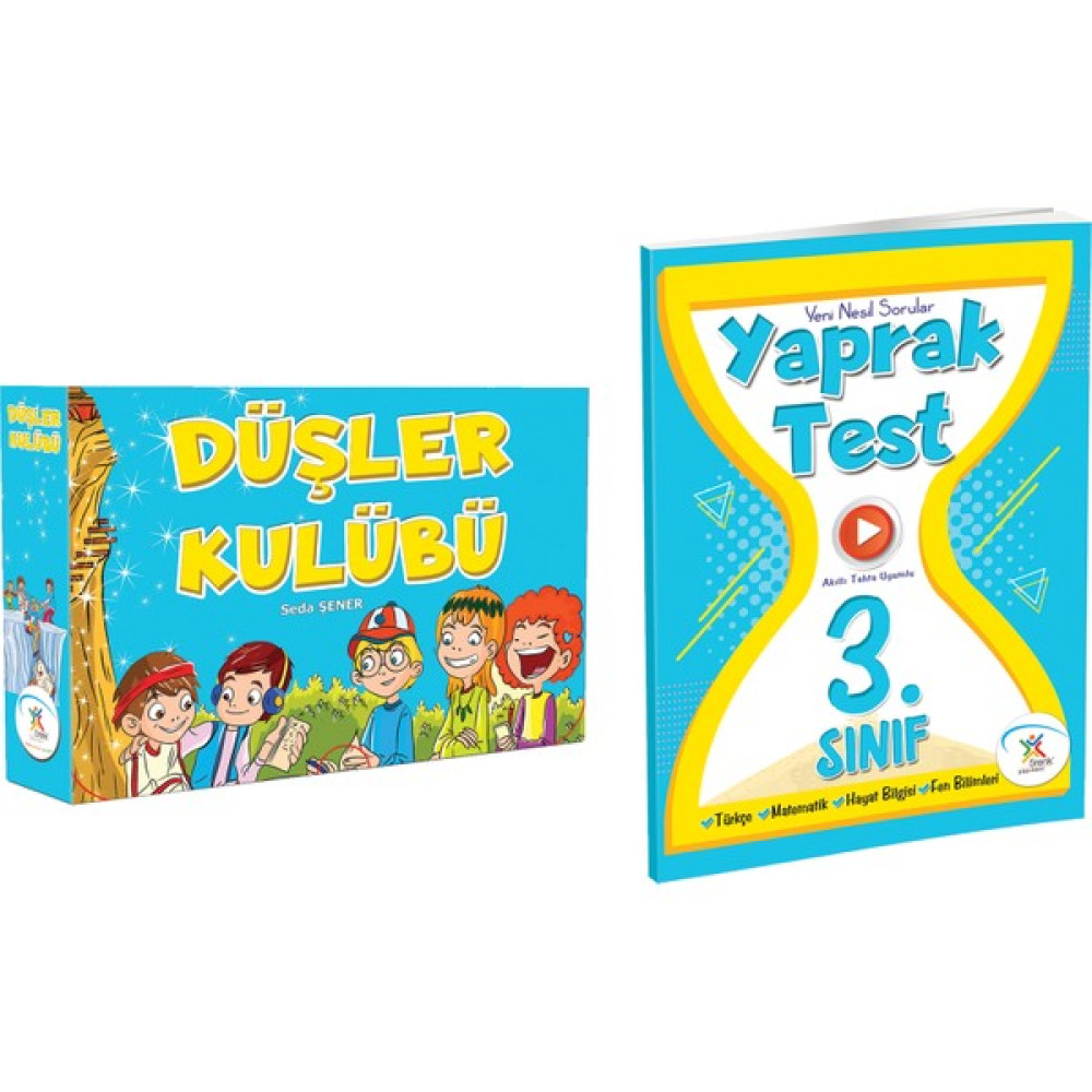5 Renk Yayınevi 3. Sınıf Yaprak Test-Düşler Kulübü Hikâye Seti Çocuk Öykü Fiyatı