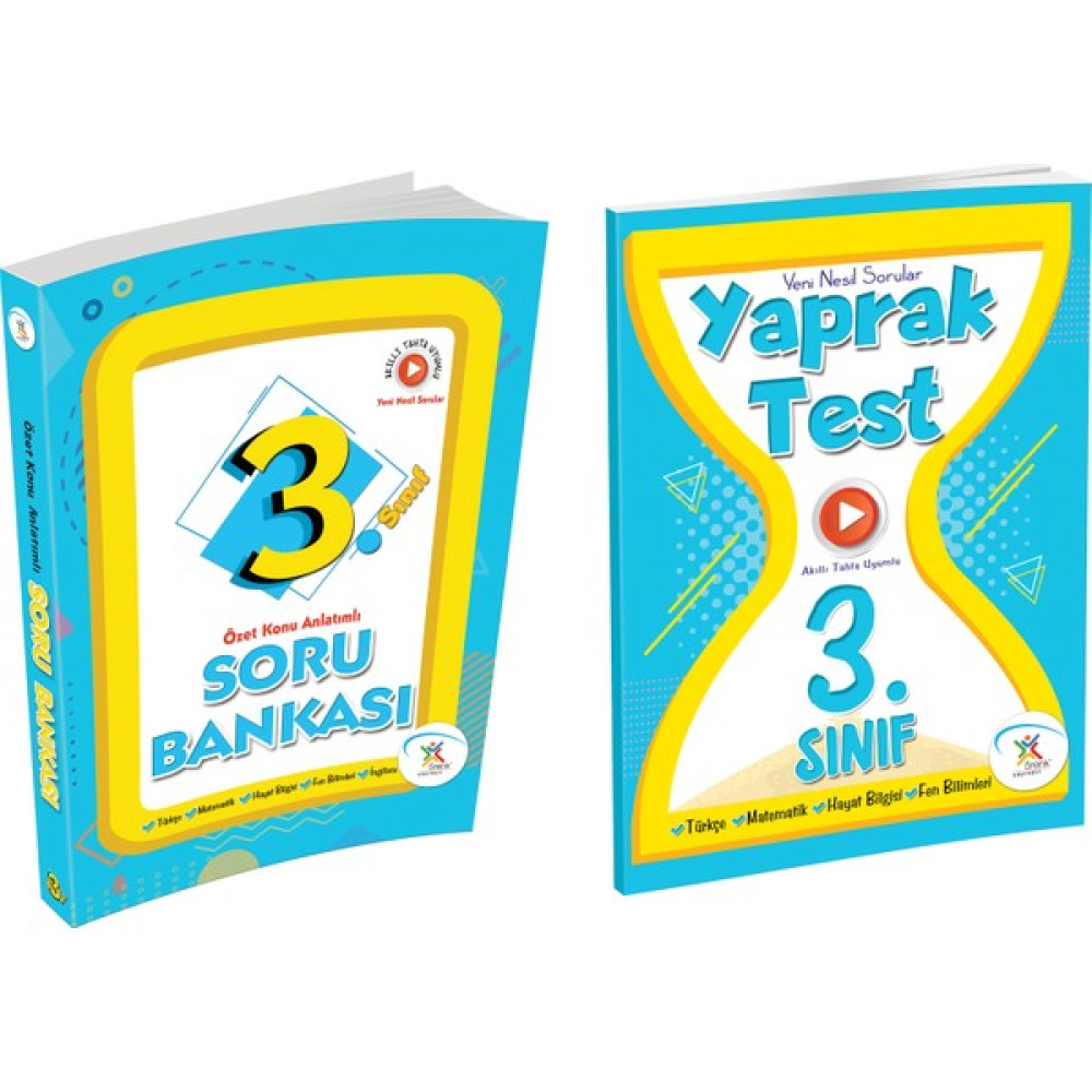 5 Renk Yayınevi 3. Sınıf Yaprak Test ve Soru Bankası Tüm Dersler Fiyatı
