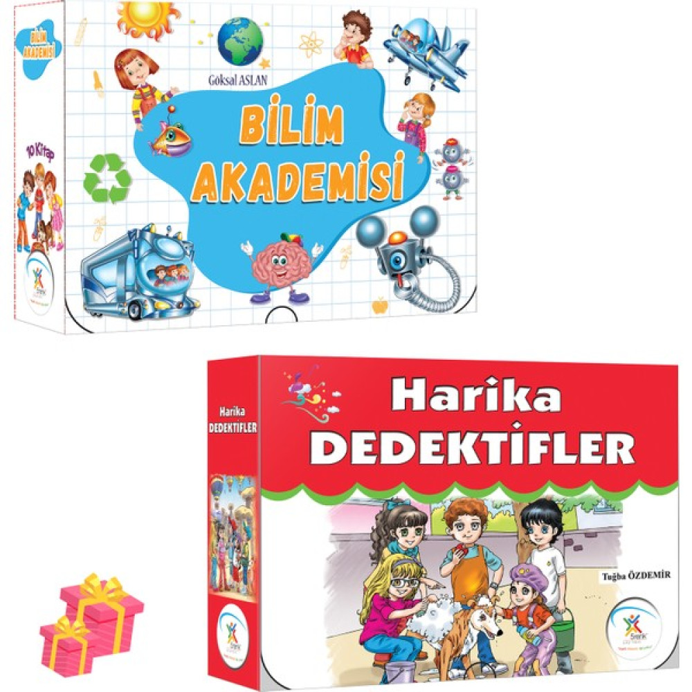 5 Renk Yayınevi 4. Sınıf Bilim Akademisi - Harika Dedektifler Hikaye Seti -Göksal Aslan Çocuk Öykü Fiyatı