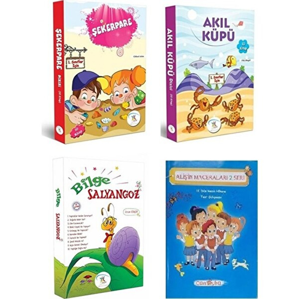 5 Renk Yayınları 1. Sınıf Karma Hikaye Seti 4 Kutu 40 Kitap Çocuk Masal Fiyatı