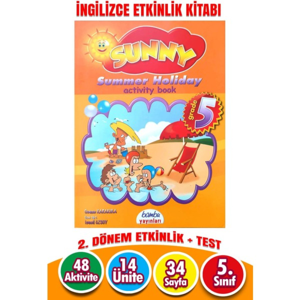 5. Sınıf 2. Dönem İngilizce Etkinlik Testi Tüm Dersler Fiyatı