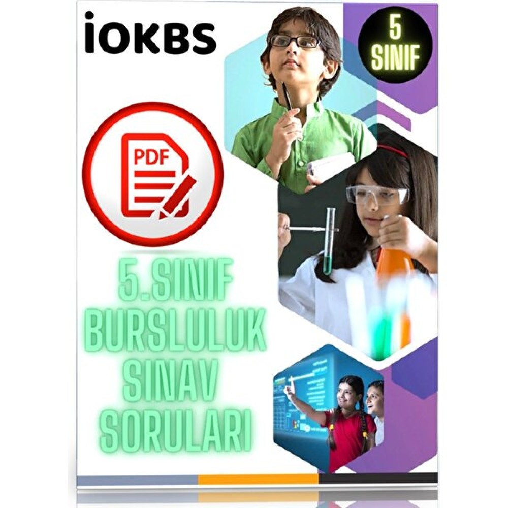 5. Sınıf Bursluluk Sınav Soruları (Pdf Sorular Kitabı) Eğitim Setleri Fiyatı
