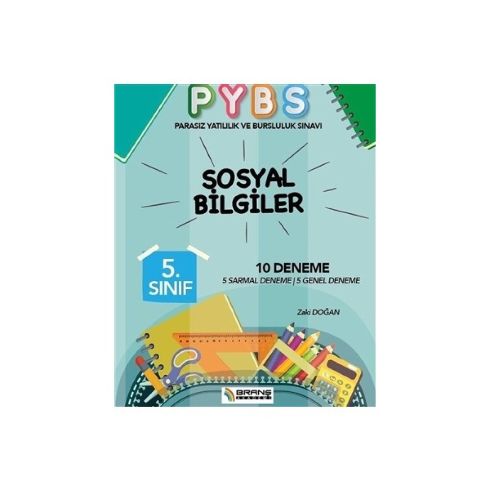 5. Sınıf Parasız Yatılılık ve Bursluluk Sınavı Sosyal Bilgiler 10 Deneme Eğitim Yönetimi Fiyatı