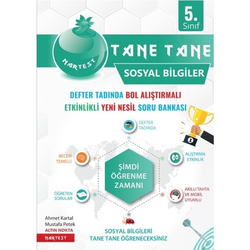 5. Sınıf Yeşil Defter Tadında Tane Tane Sosyal Bilgiler Sosyal Bilgiler Fiyatı