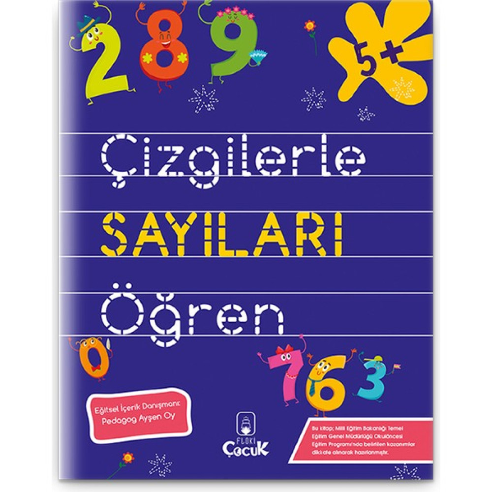 5+ Yaş Çizgilerle Sayıları Öğren Eğlenceli Ve Geliştirici Okul Öncesi Çocuk Gelişimi Etkinliği Edebiyat Fiyatı