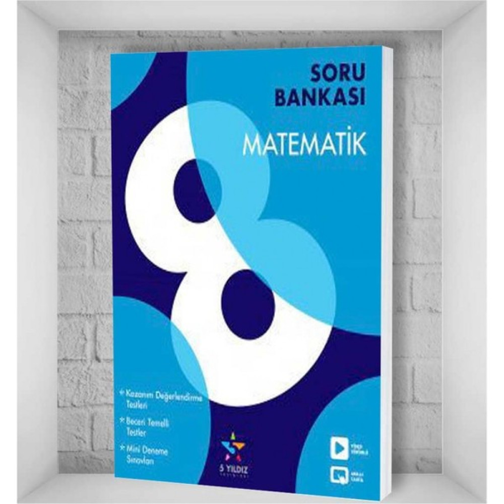 5 Yıldız Yayınları 8. Sınıf Matematik Soru Bankası Ders Sınav Kitapları Fiyatı