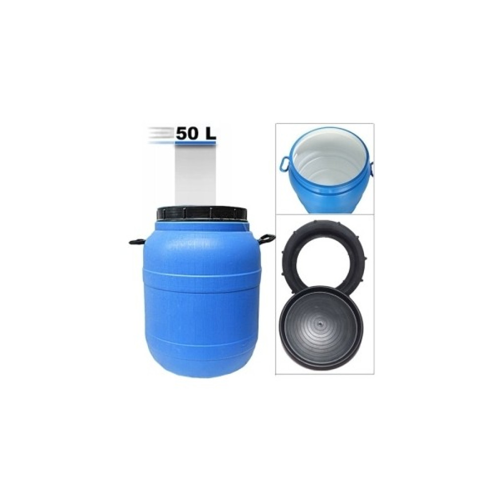 50 Lt Litre Varil Köşeli Içi Beyaz Plastik Yağ Zeytin Turşu Bidon Saklama Kapları Fiyatı