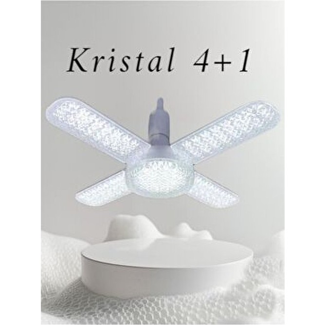 50 Wat 3300 Lumen 4 Kollu Katlanır Pervane LED Ampül Tasarruflu 40WAT Kanatlı LED Csr-50 - Beyaz Diğer Fiyatı