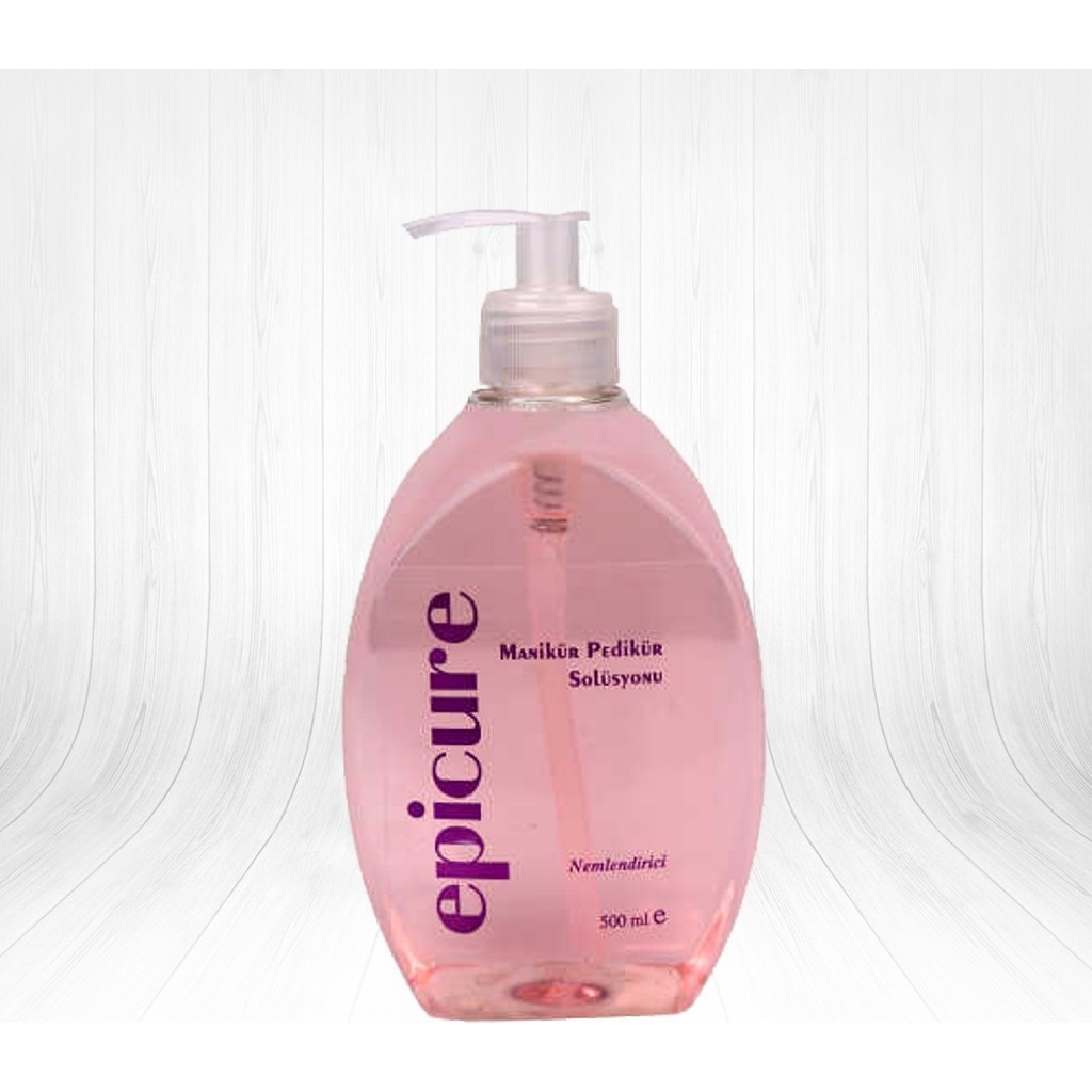 500 ml Epicure Manikür Pedikür Solüsyonu Nemlendirici Özelliği ile Profesyonel Kullanıma Uygun Manikür & Pedikür Seti Fiyatı