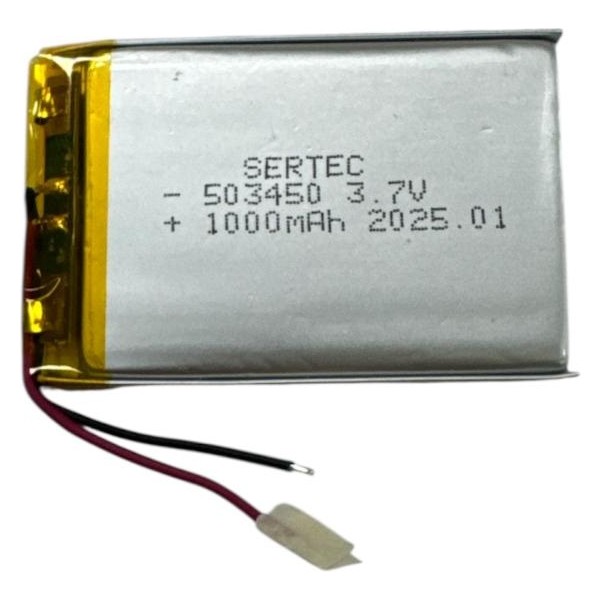 503450 3.7V 1000 Mah Li-Polymer Pil DEVRELI/1.5A Normal & Şarj Edilebilir Piller Fiyatı