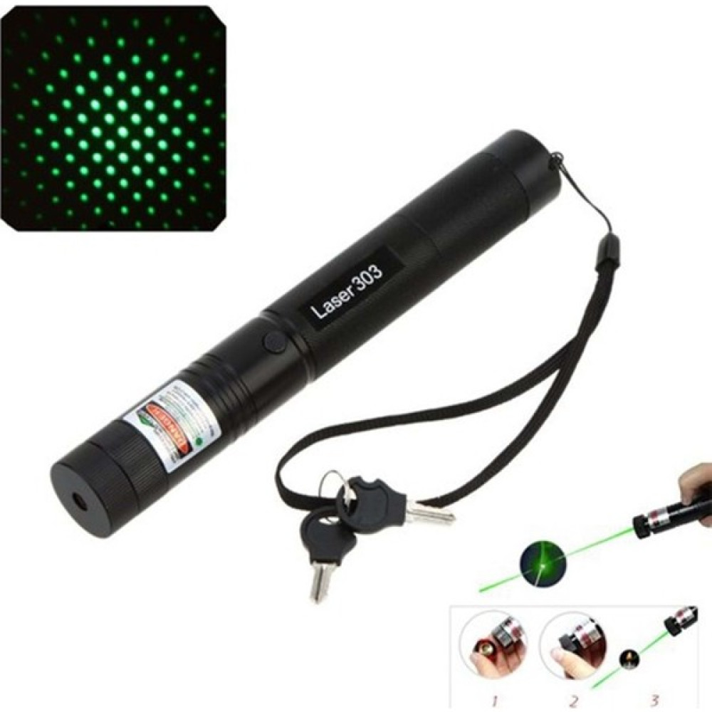 50BIR Yeşil Lazer Pointer 303 (1000MW) Kamp Malzemeleri Fiyatı