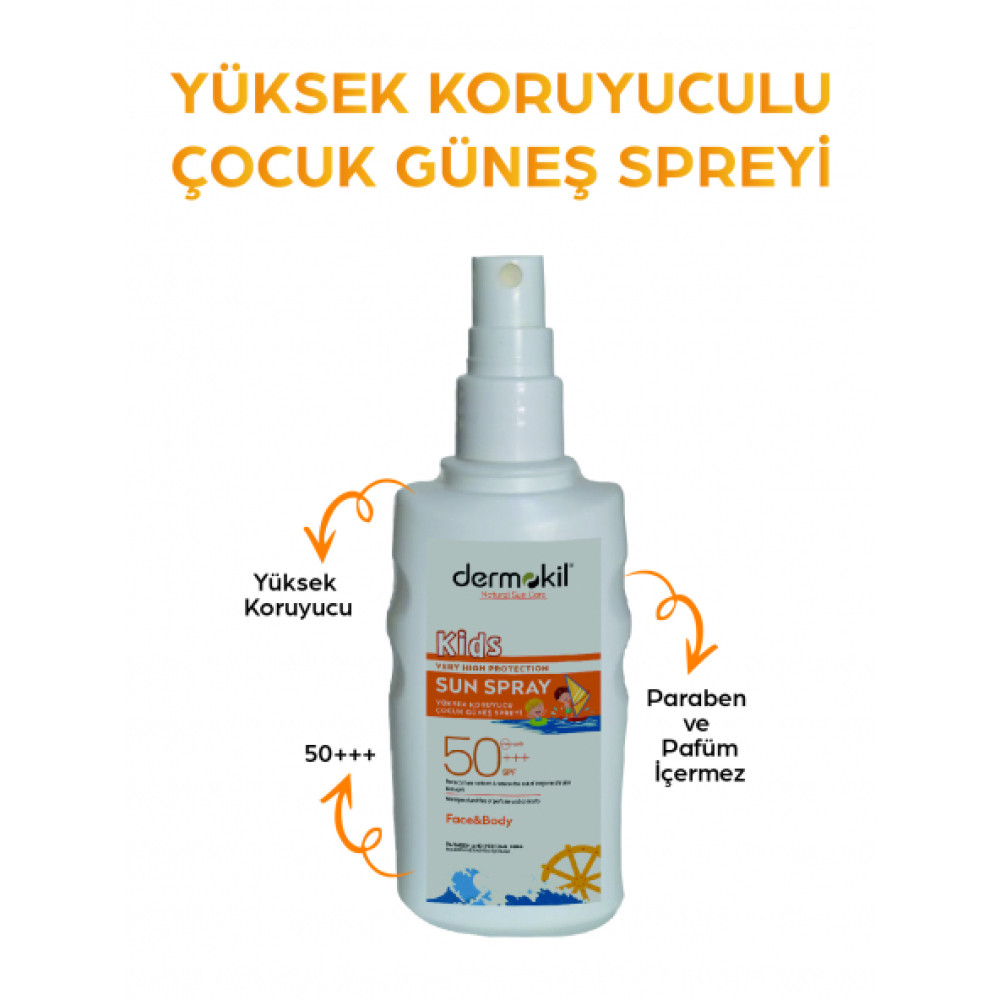 50+++Spf Yuksek Koruyucu Cocuk Gunes Spreyi 200 Ml Güneş Ürünleri Fiyatı