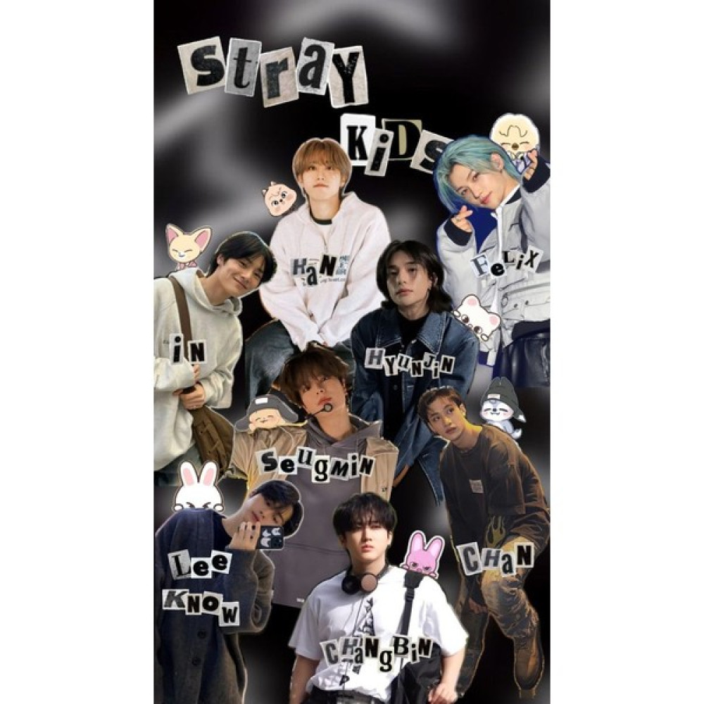 512 Art Design Stray Kids K-Pop Müzik Poster 30 x 42 Çerçevesiz Oto Boyaları Fiyatı