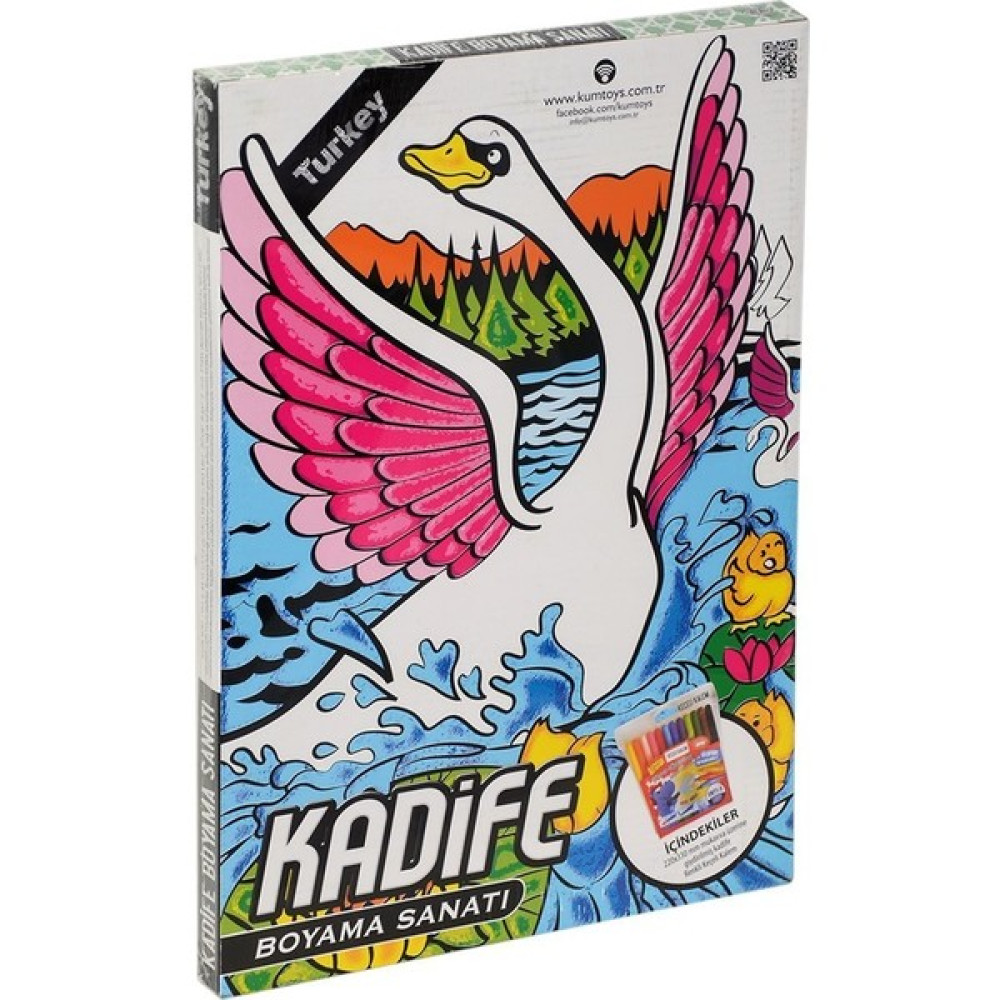 5220 Kumtoys, Kadife Boyama Sanatı - Renkli Eğitici Oyuncak Fiyatı