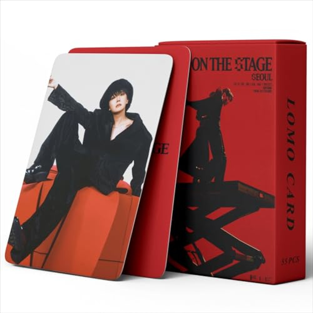55 PCS BTS J-Hope Tour Hope on the Stag KPOP Lomo Cards, Photocards