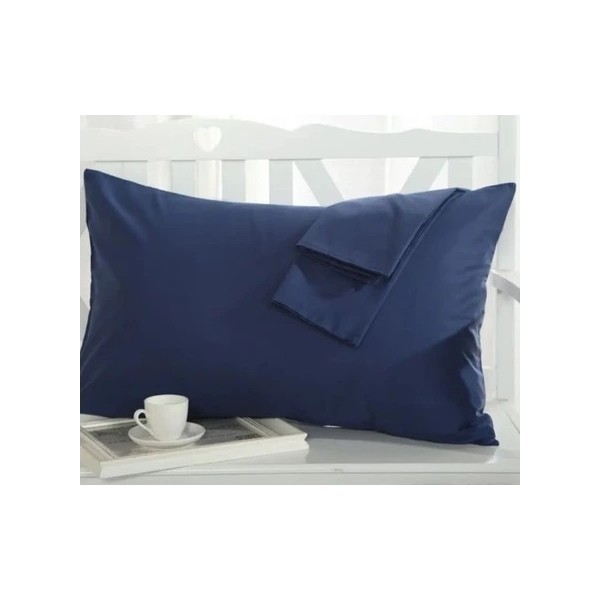 55X75 Yastık Kılıfı 2 Adet %100 Pamuklu - Lacivert - 55x75cm Yastık Kılıfı Fiyatı