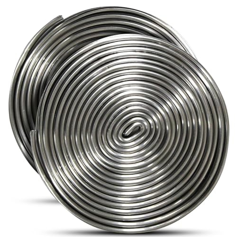 5/64" Round U Hobby Came | Glassco Lead Came 12 ft for Stained Glass Projects | Adds Strength & Structure | Perfect for Small Glass Projects & Suncatchers | Gives a Professional Look