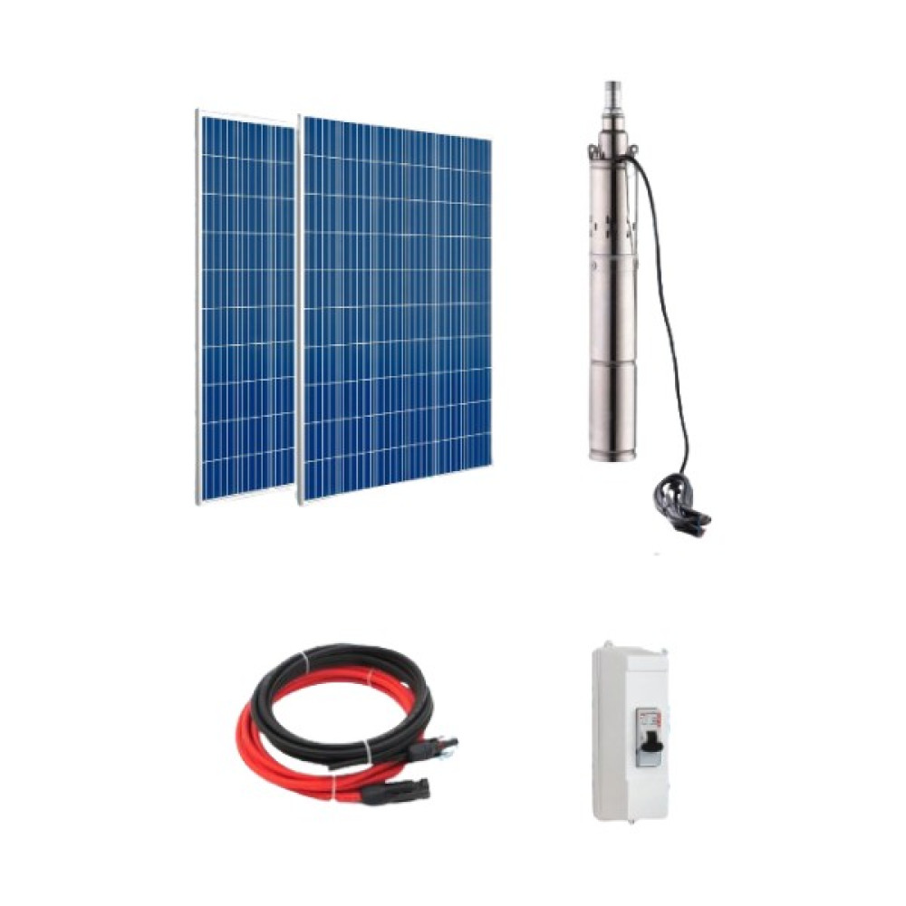 570 W Watt 48 V Volt Solar Dc Dalgıç Pompa Hazır Set Paket Sistem Su Motoru Fiyatı
