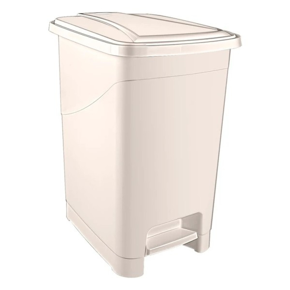 5DM 15 Lt Slim Pedallı Plastik Çöp Kovası Pembe Renkli - Açık Pembe Çöp Kovaları Fiyatı