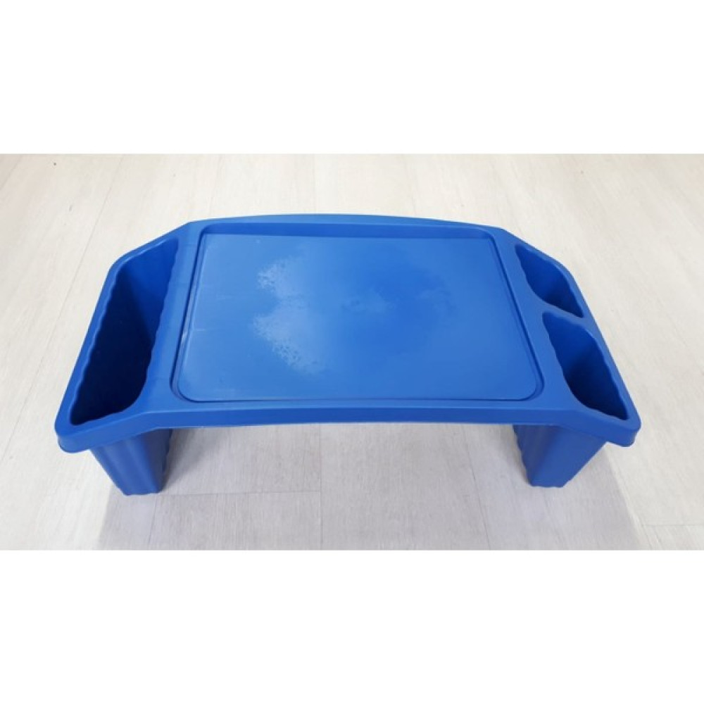 5DM Pratik Laptop Çalışma Hobby Yatak Keyif Tablet Sehpası Çok Amaçlı Ders Çalışma Masası - 60 x 30 x 20 cm - Mavi Sehpa Fiyatı