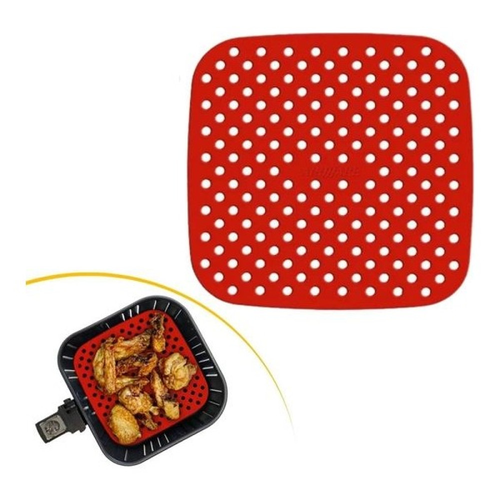 5DM Renkli Isıya Dayanıklı Yıkanılabilir Silikon Fırın ve Airfryer Kare Pişirme Matı 21,5 cm Mutfak Gereçleri Fiyatı