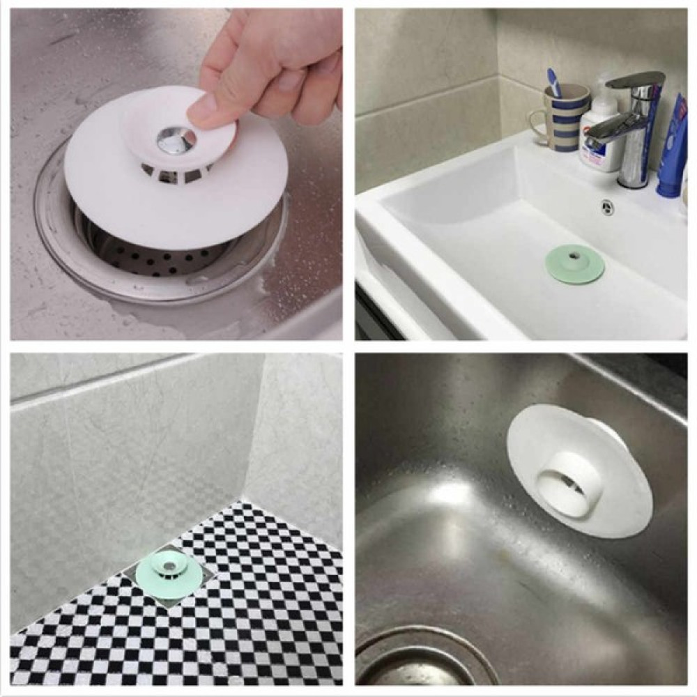 5DM Vakumlu Lavabo Süzgeci - Tahliye ve Durdurma Süzgeci - 1 Adet Mutfak Gereçleri Fiyatı