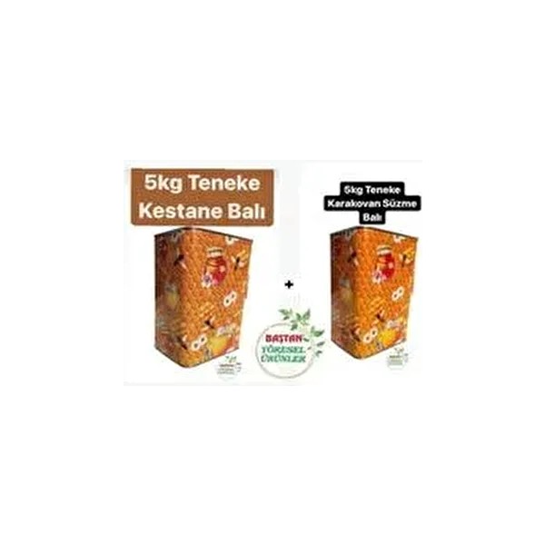 5kg Bozdağ Kestane Balı ve 5kg Karakovan Süzme Bal (Tanıtım Amaçlı) - 5 kg Diğer Fiyatı