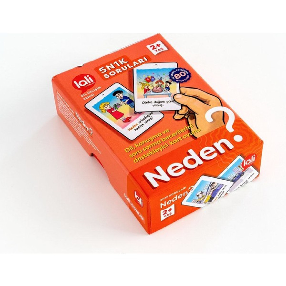 5N1K Konuşma Becerisine Destek ''neden'' Kart Oyunu Okul Öncesi Eğitici & Öğretici Kitaplar Fiyatı