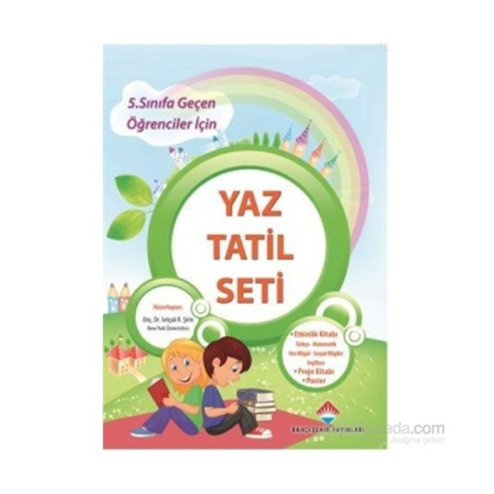 5.Sınıflar Yaz Tatil Seti(Türkçe-Matematik-Fen Bilgisi-Sosyal Bilgiler-İngilizce)-Kolektif Okul Öncesi Eğitici & Öğretici Kitaplar Fiyatı