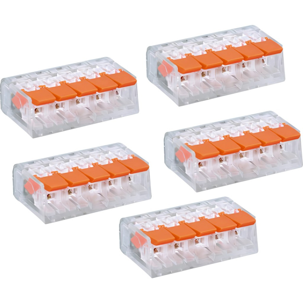 5X4MM2 Tırnaklı Çok Amaçlı Buat Klemensi (5 Adet) - 5 ADET - Turuncu SSD / Solid State Drive Fiyatı