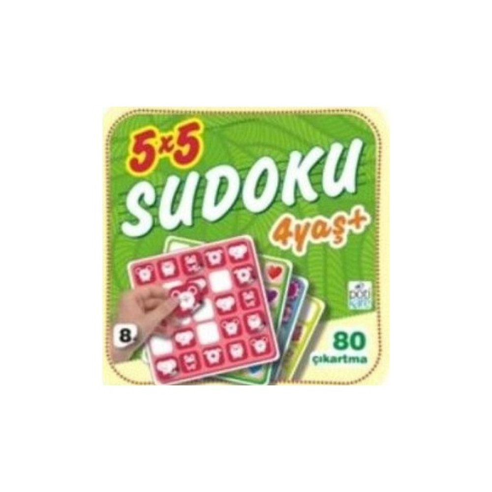 5X5 Sudoku: 80 Çıkartma Okul Öncesi Eğitici & Öğretici Kitaplar Fiyatı