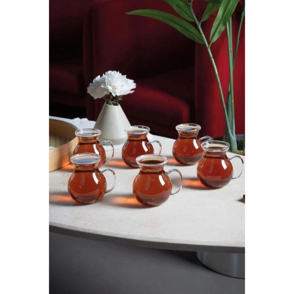 6 Adet Borosilikat Çay Bardağı, Isıya Dayanıklı Sunum Bardağı (225 Ml) Keyfiala - 225 ml Oto Boyaları Fiyatı