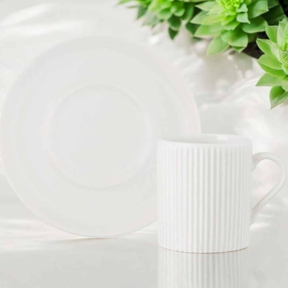6 Lı Madame Coco Kahve Fincanı - 12 Adet - 100 ml Fincan / Bardak / Kahve Takımı Fiyatı
