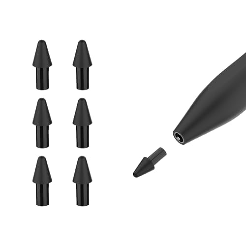 6 Pcs Marker Pen Tips for Remarkable Paper Pro nips with Removal Tool, Durable Stylus Pen Replacement Nibs Marker Pen for Precise Writing & Sketching