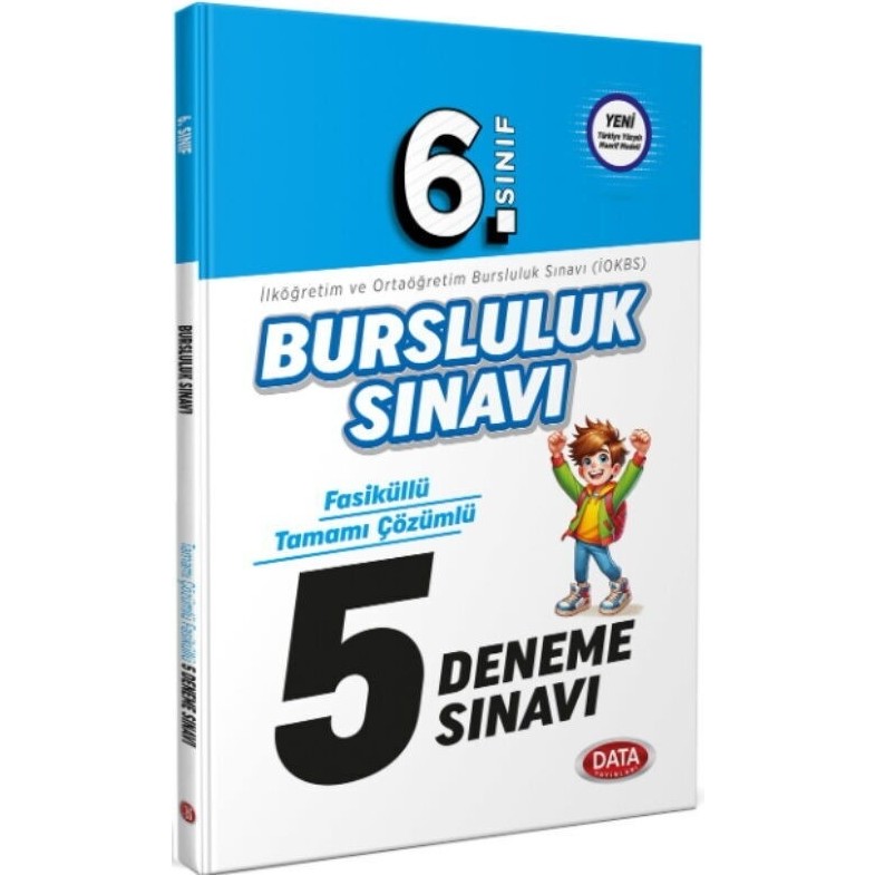 6. Sınıf Bursluluk Sınavı Fasikül 5 Deneme Sınavı Data Yayınları Kaynak Kitapları Fiyatı