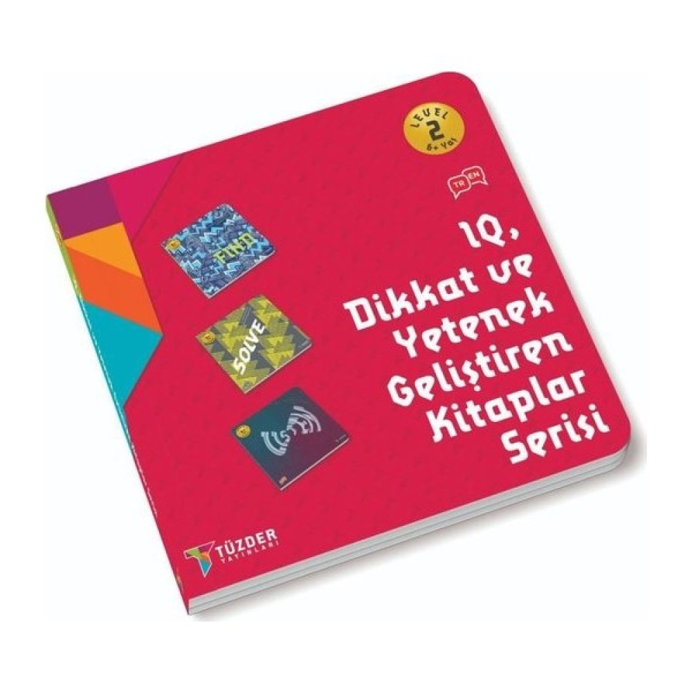 6+ Yaş Level 2 - IQ Dikkat ve Yetenek Geliştiren Kitaplar Serisi Zeka Geliştirici Kitaplar Fiyatı