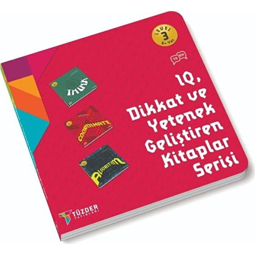 6+ Yaş Level 3 - IQ Dikkat ve Yetenek Geliştiren Kitaplar Serisi Zihinsel Gelişim Kitapları Fiyatı