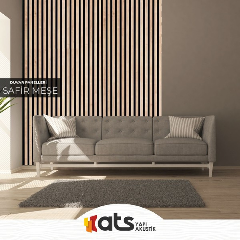 60 cm x 280 cm - Dekoratif Keçeli Duvar Paneli - Safir Meşe Rengi - 60*280 Ofis Mobilya Aksesuarları Fiyatı