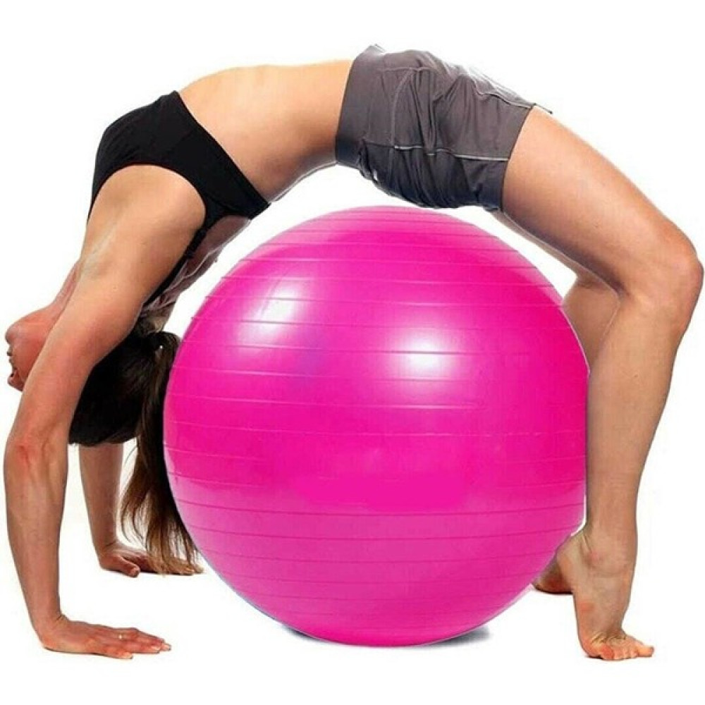 65 cm Fitilli Pilates Topu ve Pompa Seti Plates Denge Yoga Spor Egzersiz Top Pilates Fiyatı