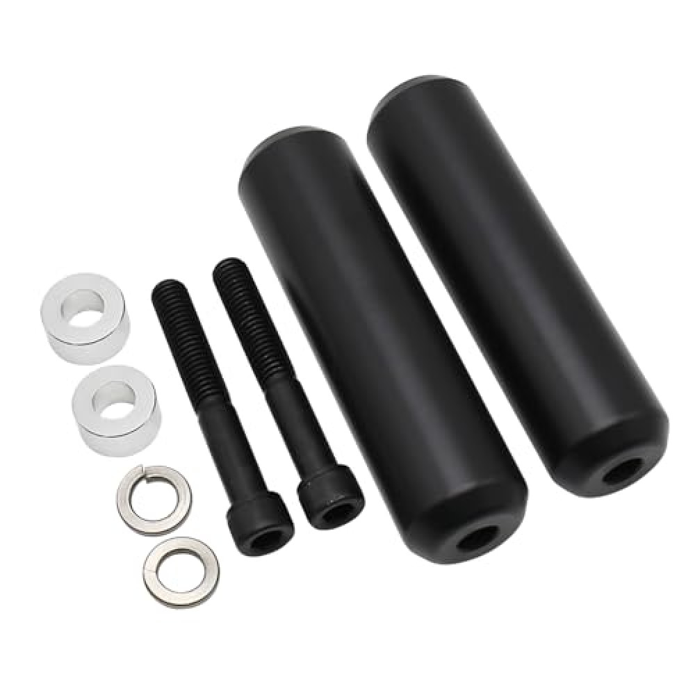 6.5" Upper Shock Mount Frame Sliders Falling Crash Protector Guards Falling Side Protector No Cut Kits Fit for Sportster XL883 XL1200 2004-2022