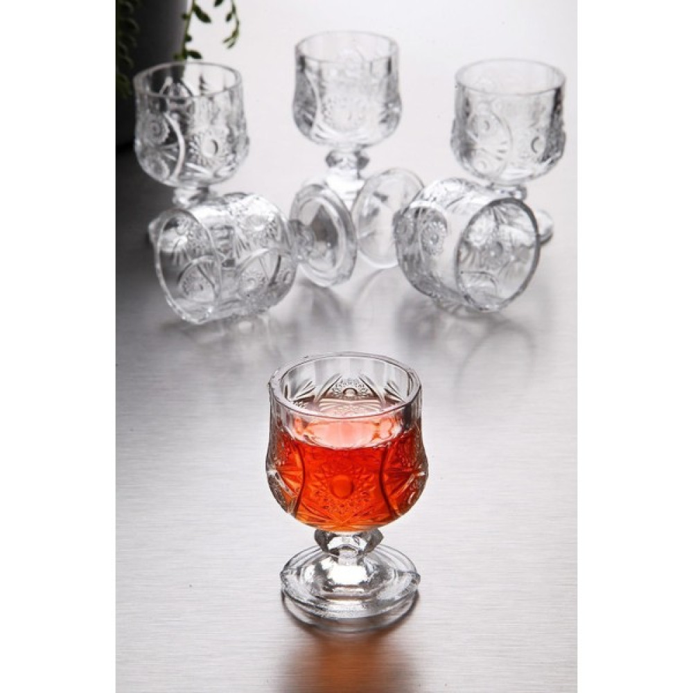 6'lı Kahve Yanı Kristal Mini Bardak Seti Shot Bardağı Kahve Cup Fincan / Bardak / Kahve Takımı Fiyatı