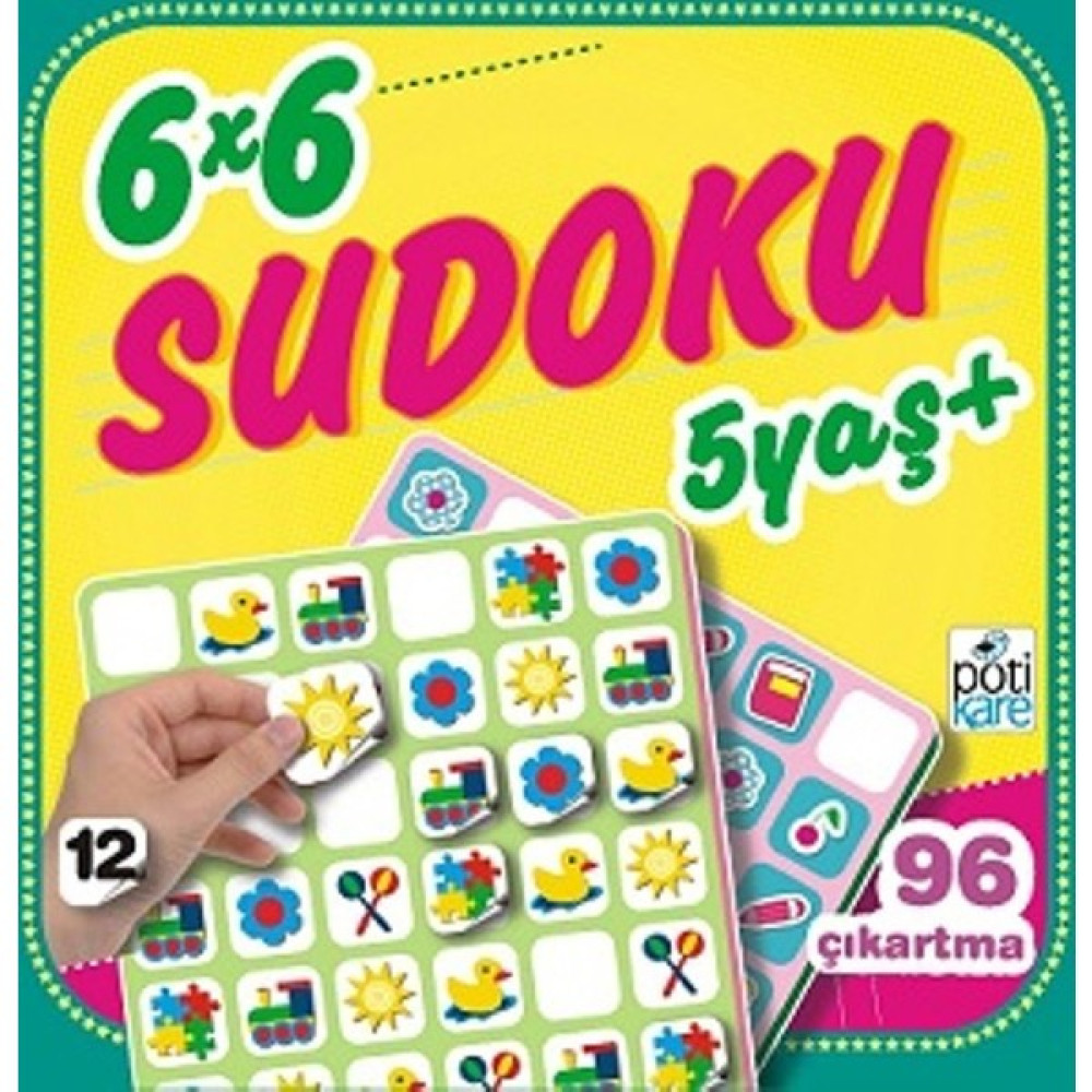 6X6 Sudoku (12) Okul Öncesi Eğitici & Öğretici Kitaplar Fiyatı