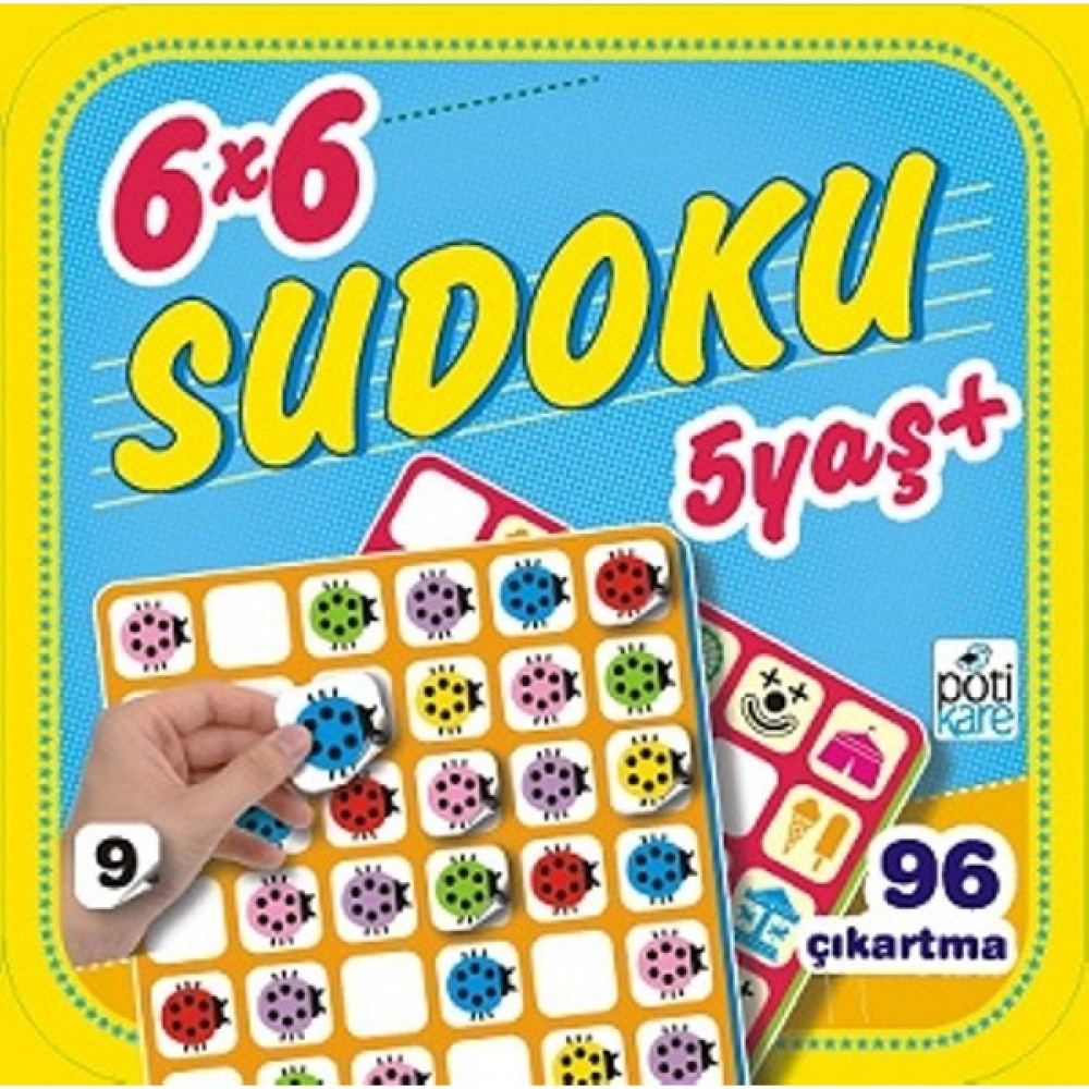 6X6 Sudoku (9) Okul Öncesi Eğitici & Öğretici Kitaplar Fiyatı