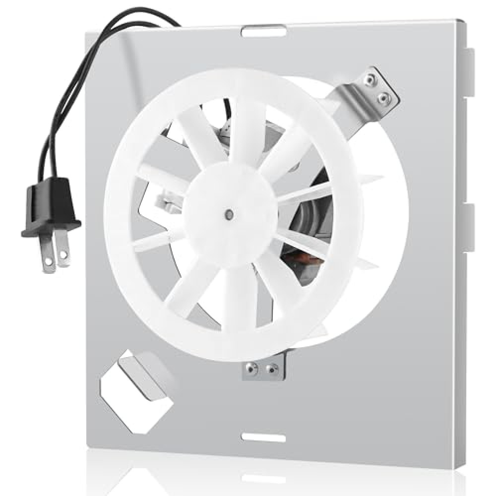 7-1/4"x7-1/8 S97012026 Bathroom Exhaust 50CFM Fan Motor Assembly Compatible with Bro-an Nu-Tone 696N-R02 B 696N-R01 B 688-K 688-J 688-H 688-G 663-G 663-H 663-J Bathroom Fan Replacement by Fetechmate