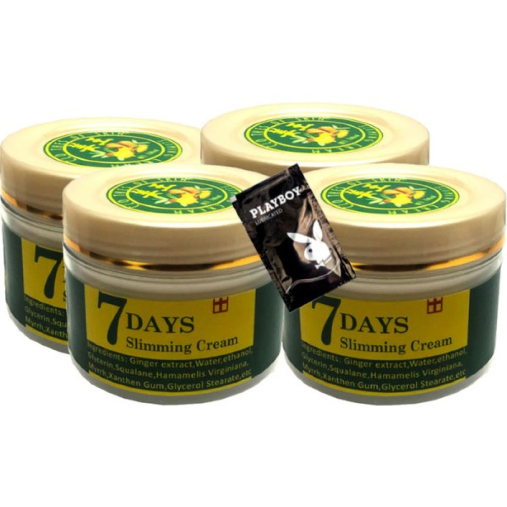7 Days 4lü Adet Ginger Miracle Slimming Cream Kremi XLNHE0418 100 ml + 1 Adet Jel H.ediye Oto Boyaları Fiyatı