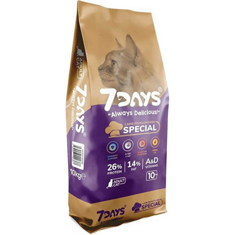 7 Days Special Yetişkin Kedi Maması 10 kg Evcil Hayvan Ürünleri Fiyatı