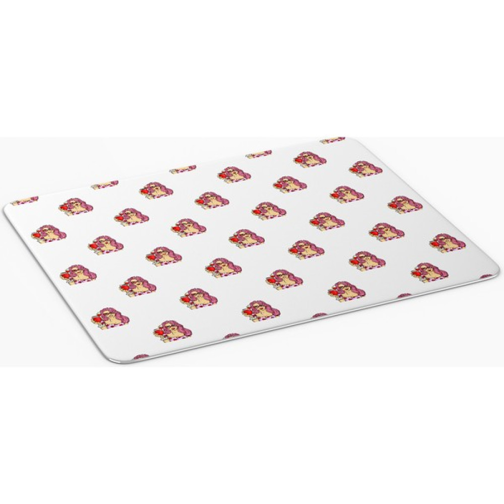 7 Renk Dekor Popart Kadın Kare Baskılı Mouse Pad-64 - Renkli Mouse Pad Fiyatı