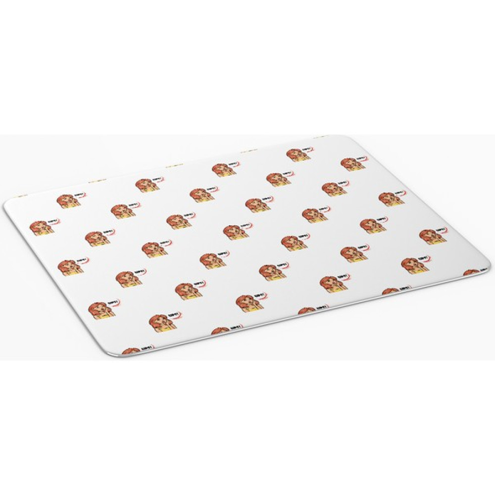 7 Renk Dekor Popart Kadın Ups Yazılı Kare Baskılı Mouse Pad-44 - Renkli Mouse Pad Fiyatı