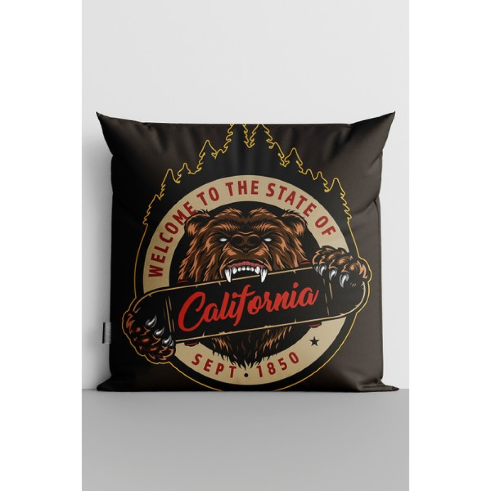 7 Renk Dekor Retro Kaplan California Yastık Kırlent Kılıfı Kırlent / Mobilya Yastığı Fiyatı