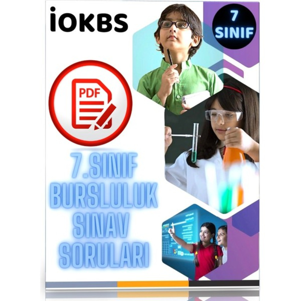 7. Sınıf Bursluluk Sınav Soruları (Pdf Sorular Kitabı) Eğitim Setleri Fiyatı
